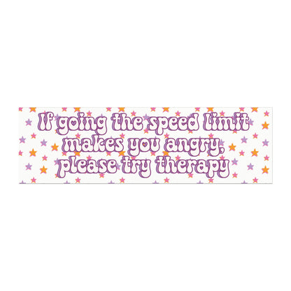 Please Try Therapy Car Magnet
