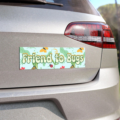 Friend to Bugs Car Magnet